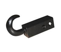 1985 Ford Bronco - A black hitch hook, designed for trailer towing applications, is shown against a white background.