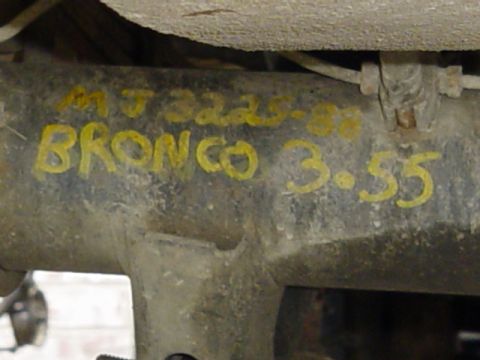 1987 Ford Bronco - Tab code from its old bronco