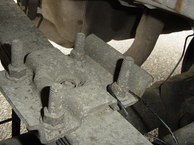view of the sideways plate