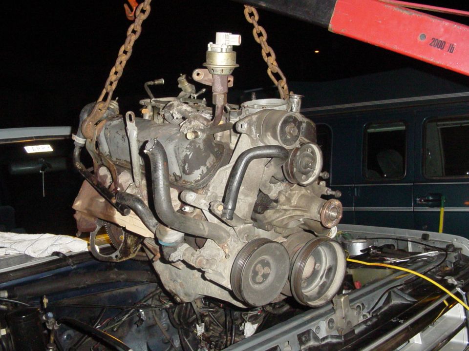 Pullin the 5.0, looks small dont it?