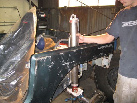 1994 Jeep Wrangler “Partially Erect YJ”