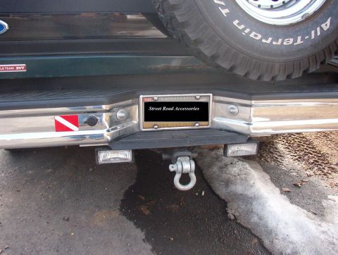 1993 Ford Bronco - KC Fog Lights, wired as reverse lights