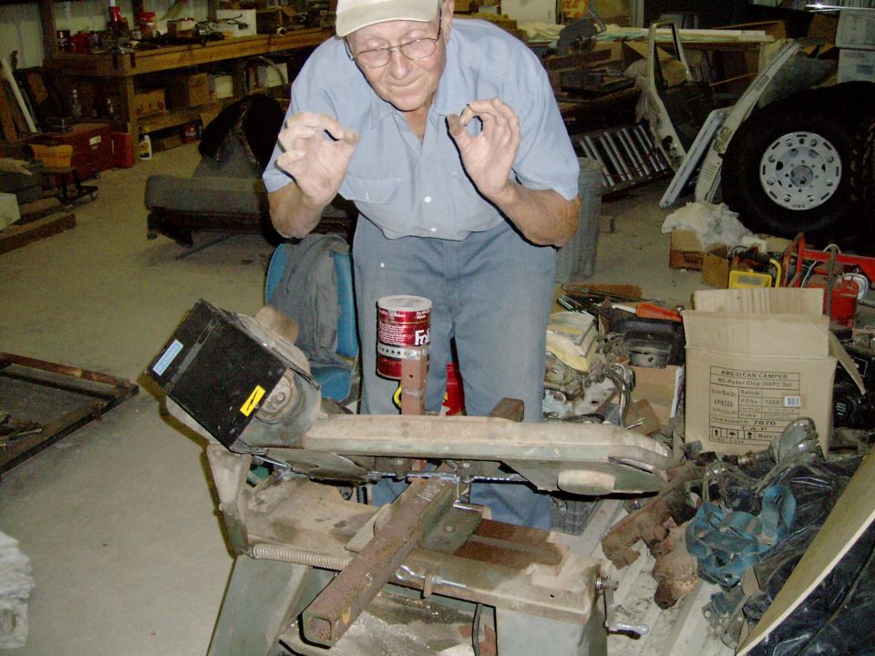 old power saw works!