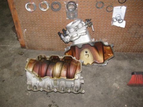 2003 Mercury Marauder - Stock upper and lower intakes.