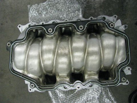 2003 Mercury Marauder - Intake manifold with a gasket, likely for a performance engine build.