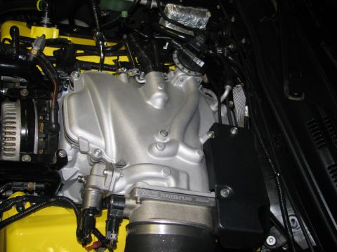 2003 Mercury Marauder - Note the 65MM BBK throttle body.