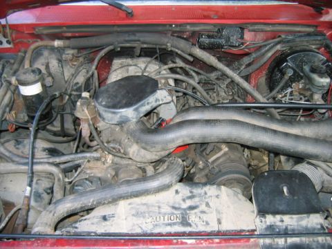 1988 Ford Bronco - old engine look