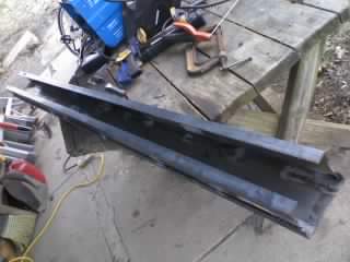 1988 Ford Bronco - had to make a new rear body support due to rust
