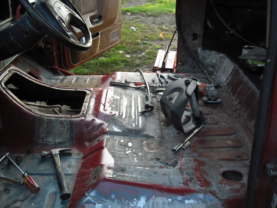 getting ready to bedliner