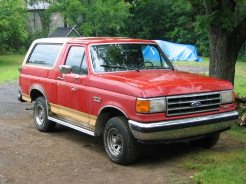 1988 Ford Bronco - an hour after I bought it