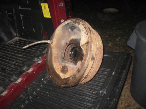 1988 Ford Bronco - Had to use a torch for the left side.
