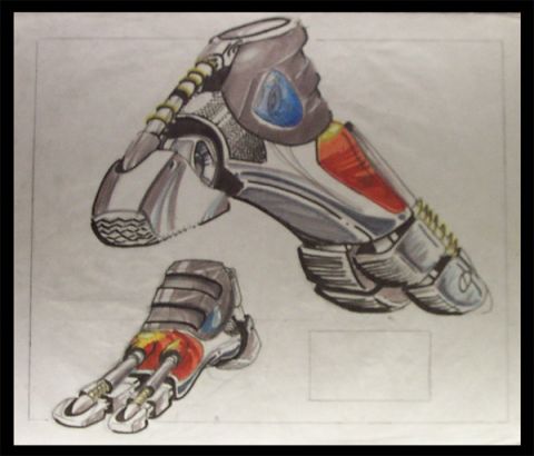 1966 Ford Five Hundred - DPR-15 sketch. Marker.