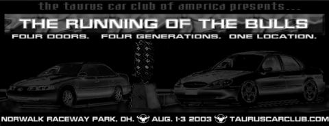 1966 Ford Five Hundred - Promotional flyer for the Taurus Car Club of America. Macromedia Freehand, Photoshop.