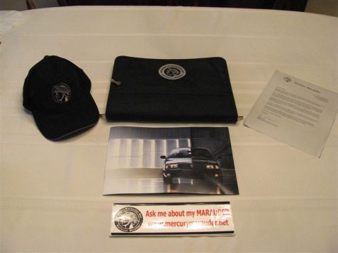 2003 Mercury Marauder - Marauder hat, MM.net binder, 2003 brochure, and MM.net bumper sticker.