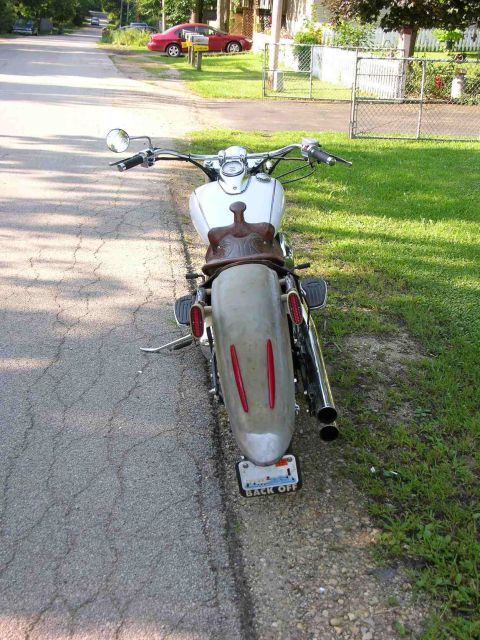 2006 Yamaha V Star Classic - From the back