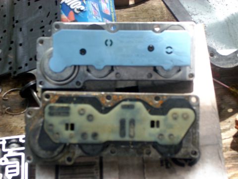 1992 Ford Bronco - these are the S-packs(soleniod packs) the blue is the newer 94+ upgraded pack the other is the old style pack