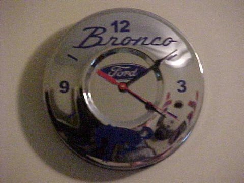1995 Ford Bronco - My bronco clock