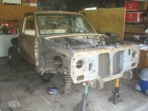 1990 Ford Bronco - What I saw when I got there.