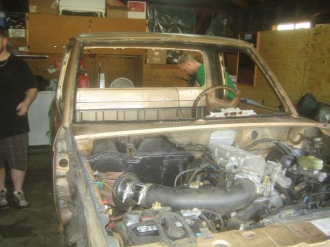 1990 Ford Bronco - After I got the Windshield out.