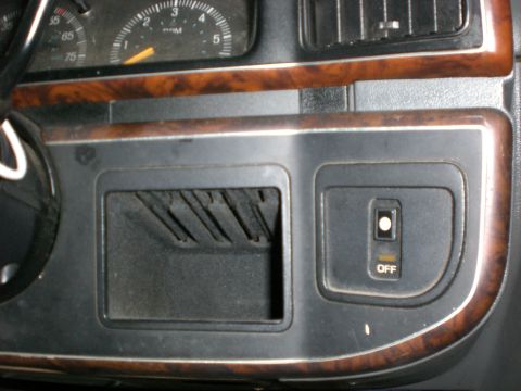 1990 Ford Bronco - relocated o/d switch