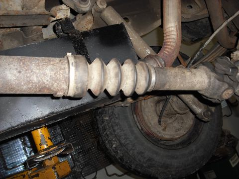 1988 Ford Bronco - rear driveshaft AOD length