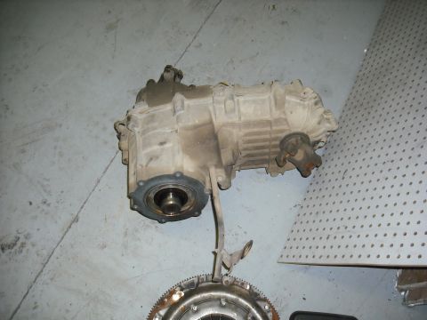 1988 Ford Bronco - unbolt the t-case and set it aside