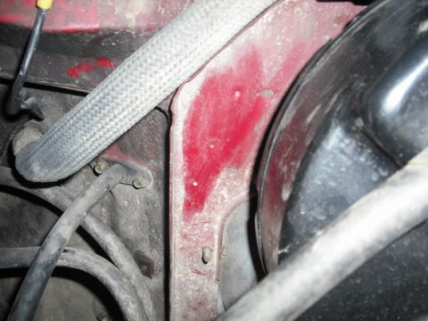 1988 Ford Bronco - unfortunately no precut hole for my master cylinder