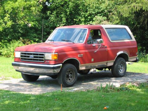 1988 Ford Bronco - almost a month later I removed the side steps, kept frickin tripping on them