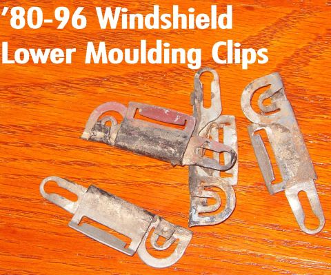 1983 Ford Bronco - Windshield Lower Reveal Moulding Trim Clips for '80-96 (9 Required) If you can't find any, e-mail me through my profile here or on any of t…