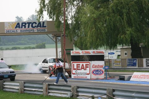 2003 Ford Crown Victoria - burnout