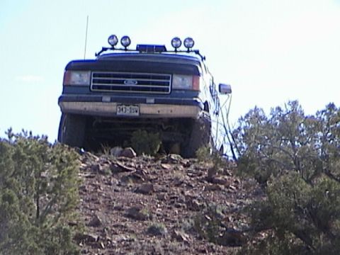 1991 Ford Bronco - This Ford Bronco appears to be from the late 1980s, not the 1990s as claimed.