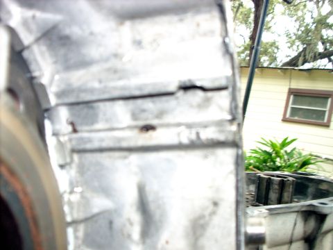 1992 Ford Bronco - pump arm messed the case up a bit