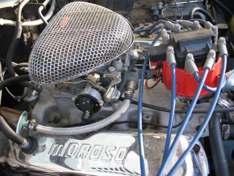 1976 Ford Bronco - Offenhauser, Quadrajet "no adaptor" GM dist. fast valve covers