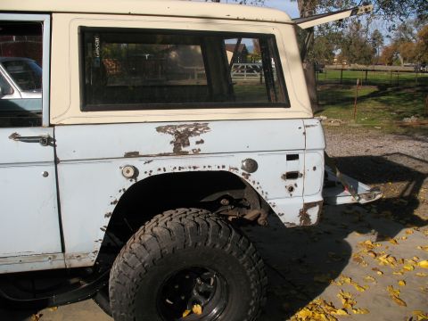 1976 Ford Bronco - Moving marker up. Different.