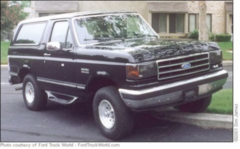 1991 Ford Bronco - Posted Up