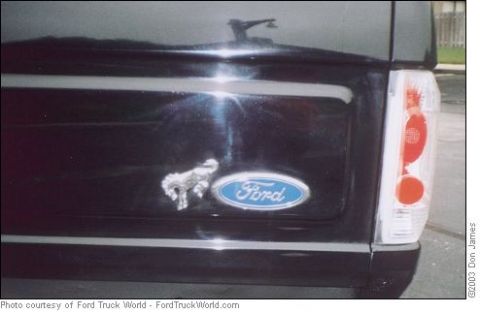 1991 Ford Bronco - Custom Tailgate Emblem