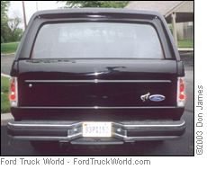1991 Ford Bronco - Rear View