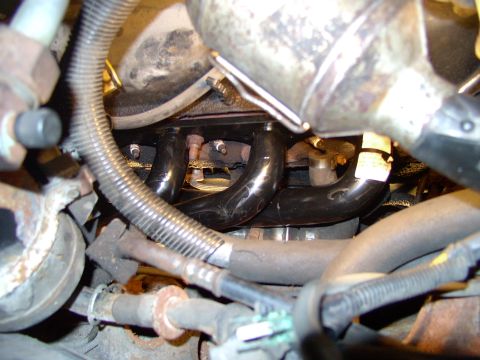 1990 Lincoln Town Car - Again a trial fitting of the passenger's header was in order.