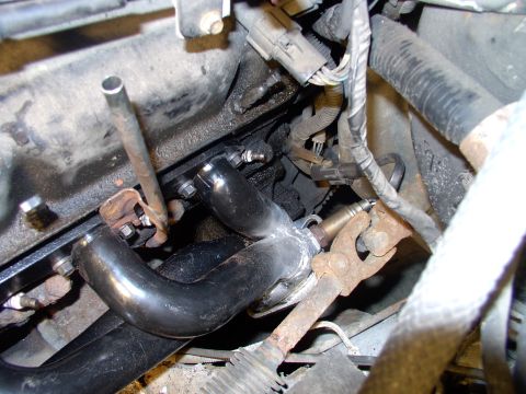 1990 Lincoln Town Car - O2 sensor wire hooked back up.