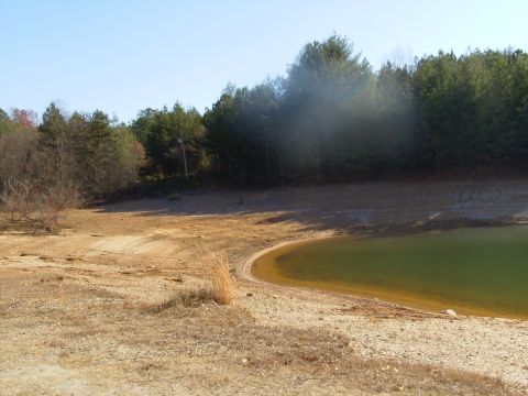 1995 Ford Bronco - dried up section of lake nottely
