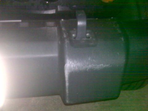 2008 Jeep Wrangler - A single tow hook is visible on the vehicle's front bumper area.