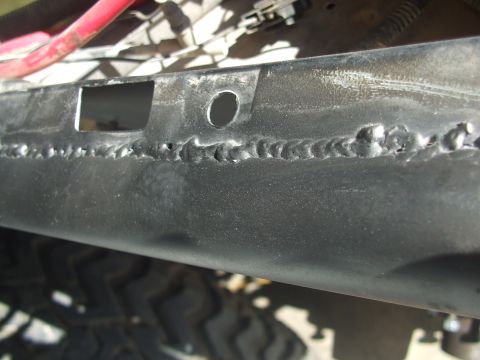 1994 Jeep Cherokee - front side tacked