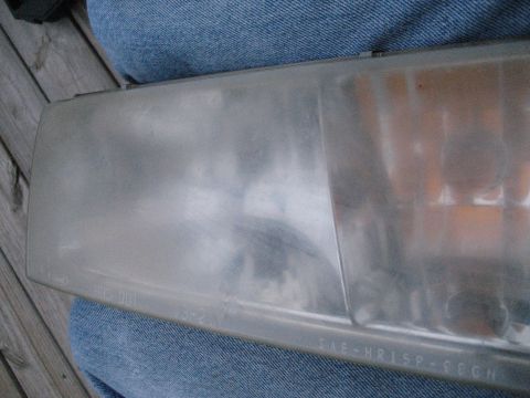 1998 Mercury Grand Marquis - Step one: Wash Headlights