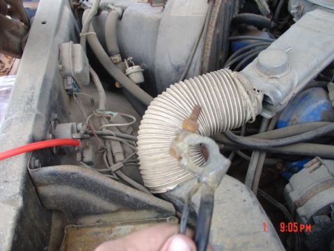 1979 Ford Bronco - nasty battery cables