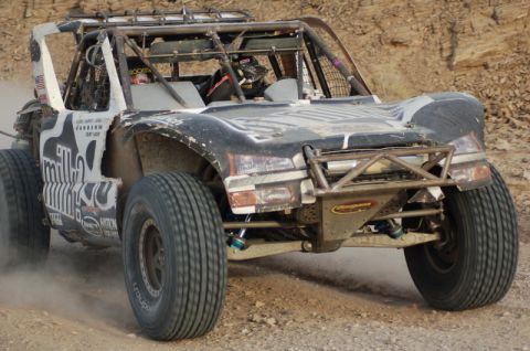 2008 Ford Bronco - This custom-built off-road vehicle is equipped for desert racing, not a stock Ford Bronco.
