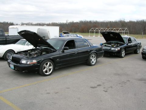 2003 Mercury Marauder - Day the 12.26 1/4 mile run was made.