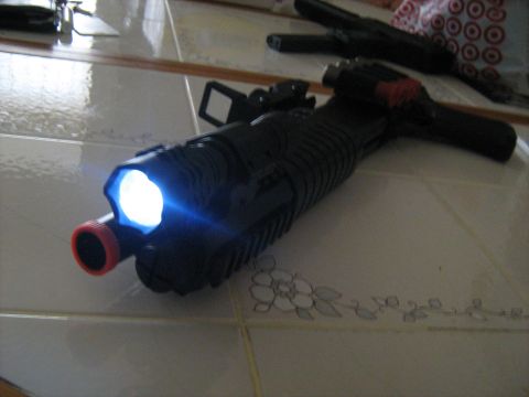 1988 Mercury Grand Marquis - LED Flashlight on Shotgun