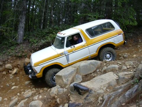 1991 Ford Bronco - Then Tony went for it
