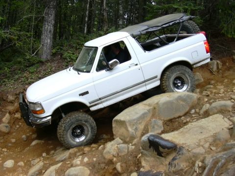 1991 Ford Bronco - If you click fast it's kinda like a movie