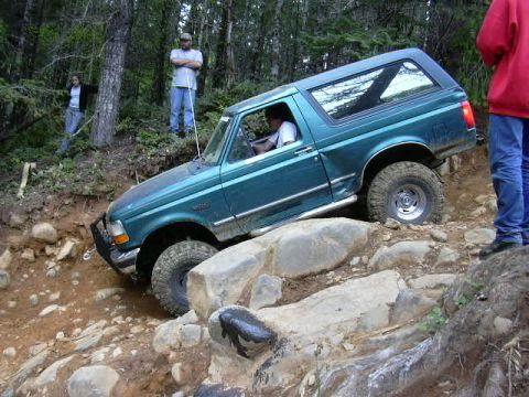 1991 Ford Bronco - Easy does it